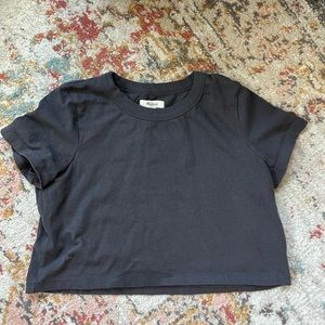Madewell cropped short sleeve